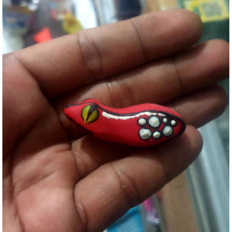 molding / cetakan soft frog ukuran 4.5cm hook kenzi 2/0