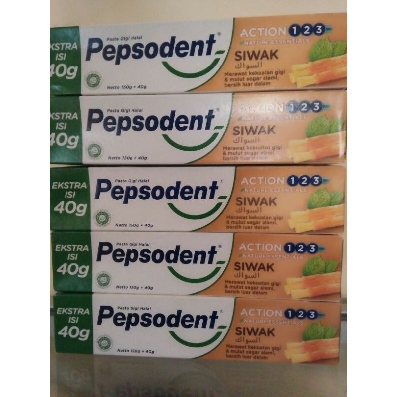 Pepsodent Siwak Action 123//150g+40g