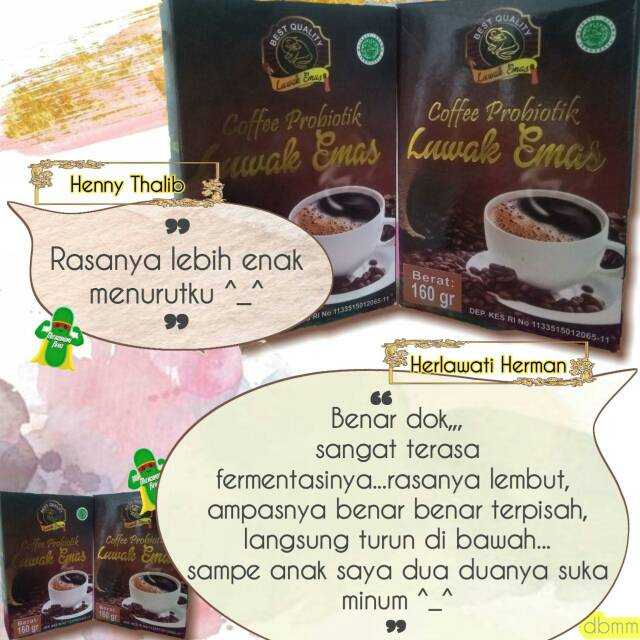 

Kopi probiotik luwak emas kopi bio th