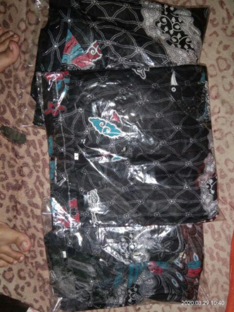 Maura Couple - Sania Ruffle Batik Couple Ori Ndoro Jowi Garansi Termurah Shopee