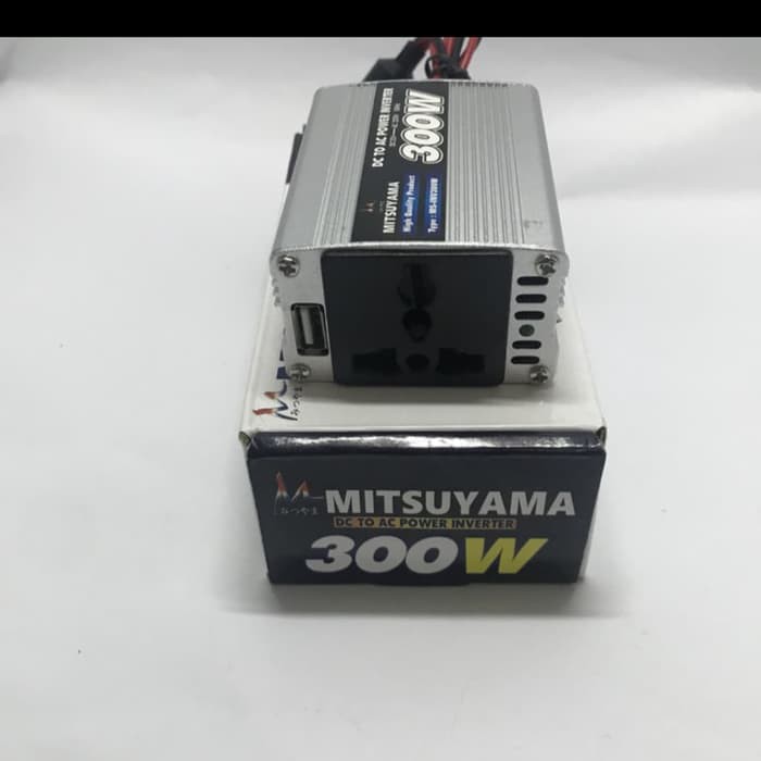 Power Inverter Mitsuyama 300 Watt Ms300 - Merubah Arus Dc Menjadi Ac