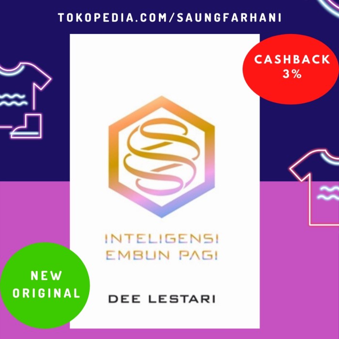 

PROMO!!! NOVEL SUPERNOVA #6 INTELIGENSI EMBUN PAGI DEE LESTARI ORIGINAL TERBARU