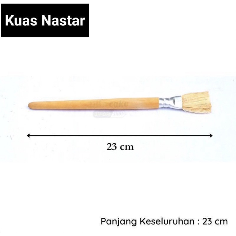 Kuas Kue | Kuas Nastar | Kuas Roti Bakar | Kuas Serba Guna Gagang Kayu