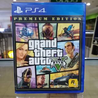 BD PS4 GTA V 5 Grand Theft Auto .. game cd kaset bluray playstation 4 ps thief five