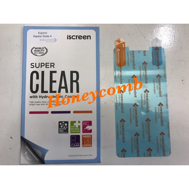 Anti Gores Clear Hikaru Xiaomi Redmi Note 4