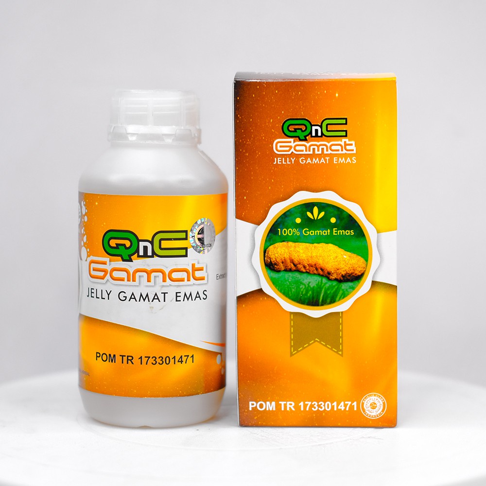 Jelly Gamat QnC Ekstrak Teripang Emas Obat Herbal Berbagai Macam Penyakit