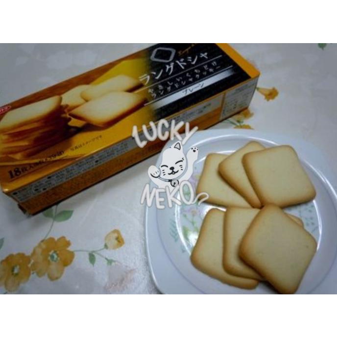 

Mr. Ito Languly De Chat Cookies Plain 77.4gr / snack jepang / biskuit