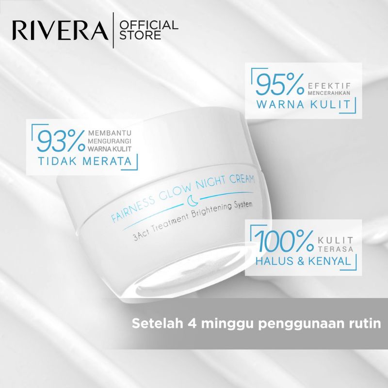 Rivera Endless Bright Fairness Glow Night Cream