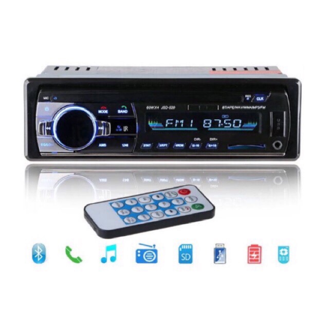 Tape Mobil JSD-520 Audio mobil car jsd520 Radio Mobil Multifungsi Bluetooth Blutut USB MP3 FM Radio