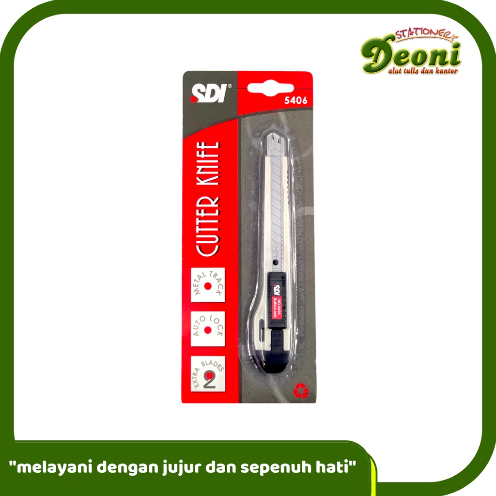 

SDI 5406 Cutter Knife 2 Extra Blades