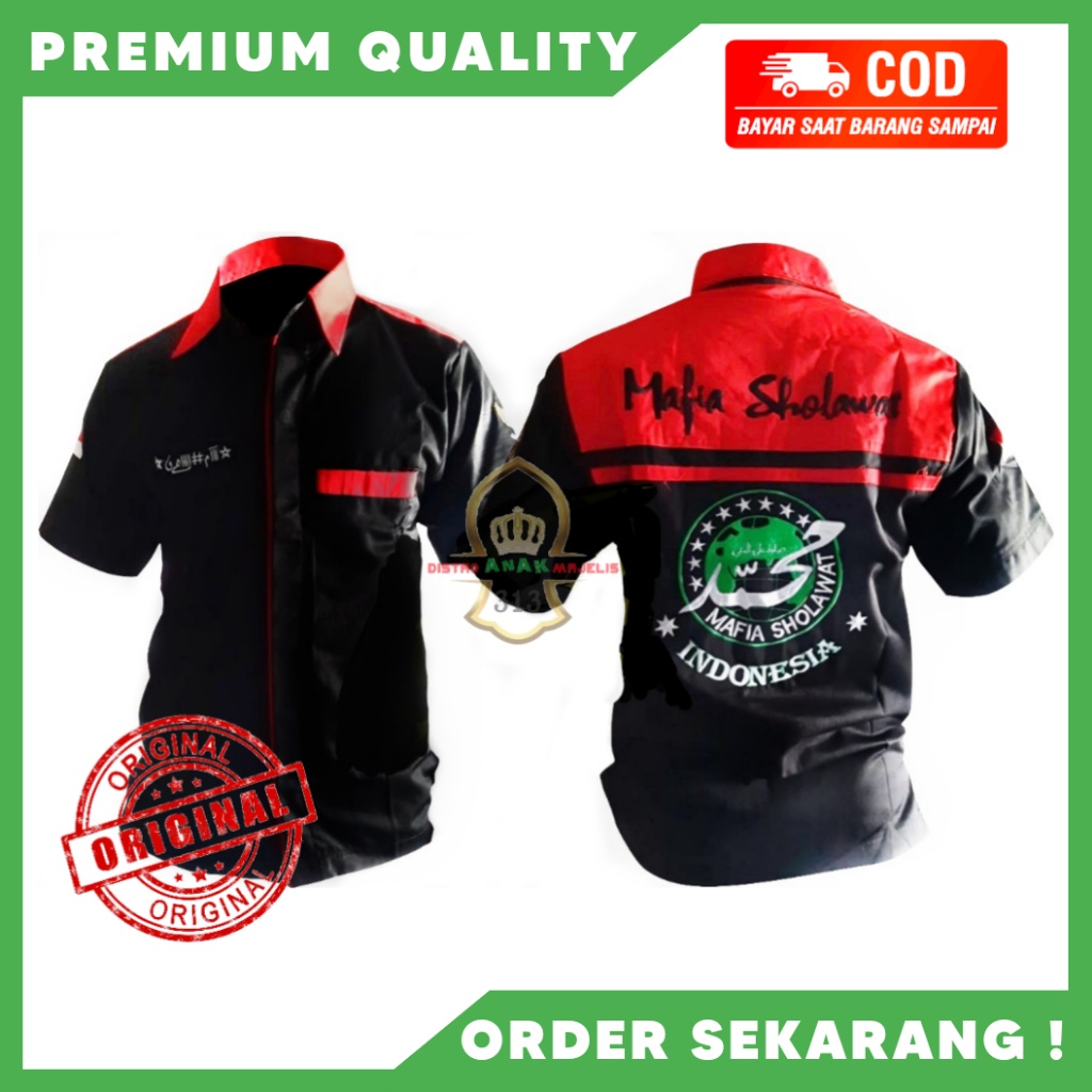 Kemeja Mafisho / Kemeja Mafia Sholawat / Hem Mafish