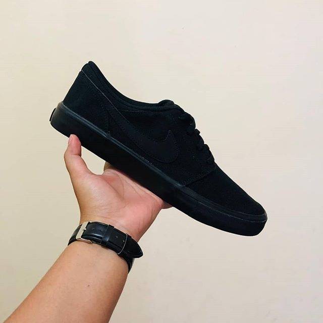 Nike SB Portmore Solarsoft All Black