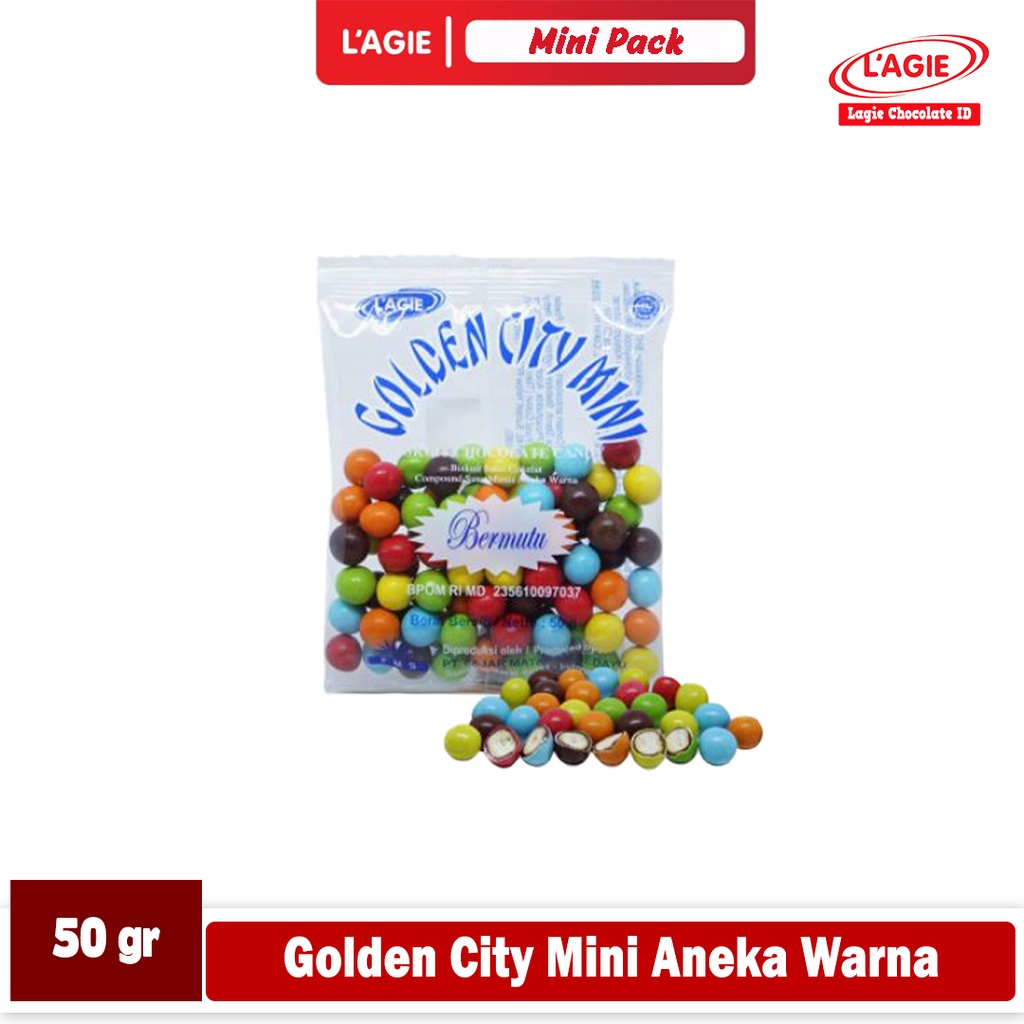 

LAGIE GOLDEN CITY MINI ANEKA WARNA 50GRAM