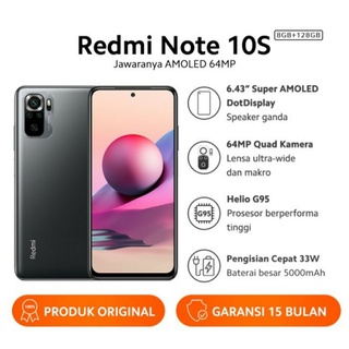 promo redmi note 10s ram 8128gb 6128gb garansi 1 tahun resmi redmi note 10s murah xiaomi note 10s