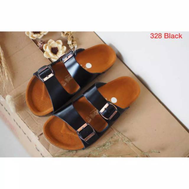 Dodoni LZ 328 sendal full kulit asli
