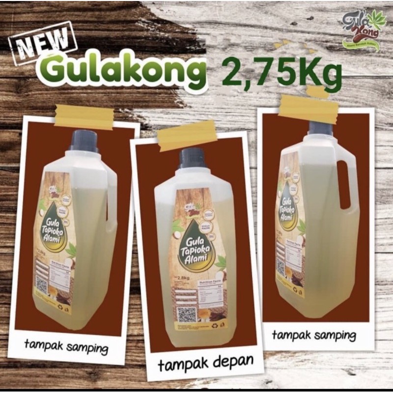 GULAKONG 2,7kg / Gula Singkong 2.7kg