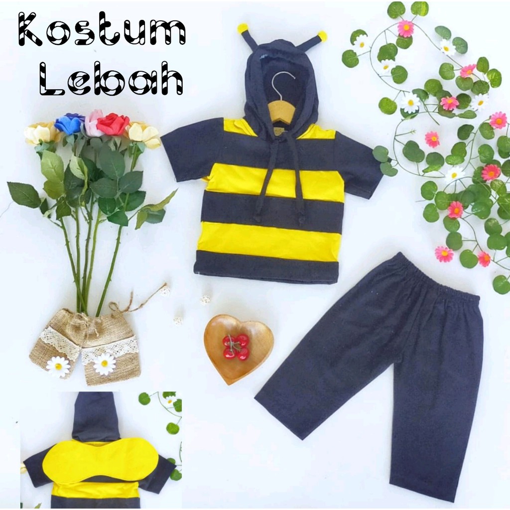 Baju Unik/Baju Anak Bajunik/Kostum Anak Lebah/Kostum Lebah/Kostum Lebah Unik/Baju Lebah Bayi