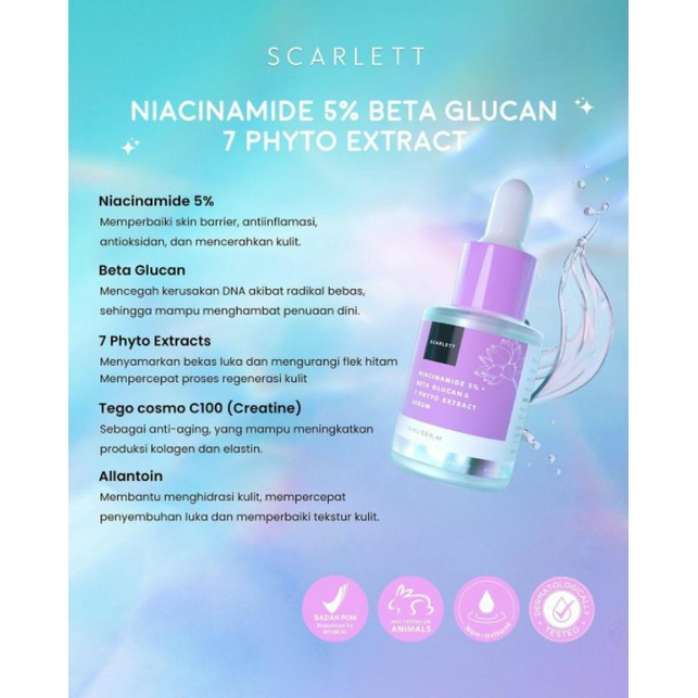 Scarlett Scarlet Acne Serum - Brightly Ever After - Glowtening Serum