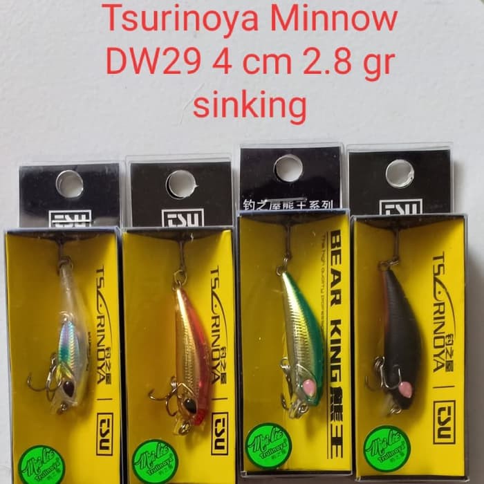 Tsurinoya Minnow DW29
