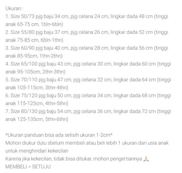 [READYJAKARTA] BAJU JUMPER PENDEK KAOS + CELANA BAJU ANAK SETELAN LENGAN PENDEK #355-359