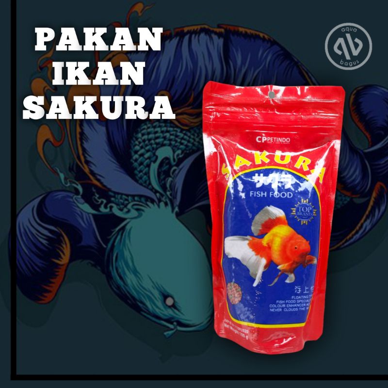 PAKAN IKAN SAKURA | PELET PAKAN IKAN KOI SAKURA