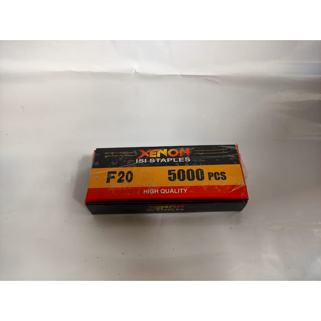 

Refill Isi Paku Tembak Staples 5000pcs 20mm F20 Brad Air Nailer