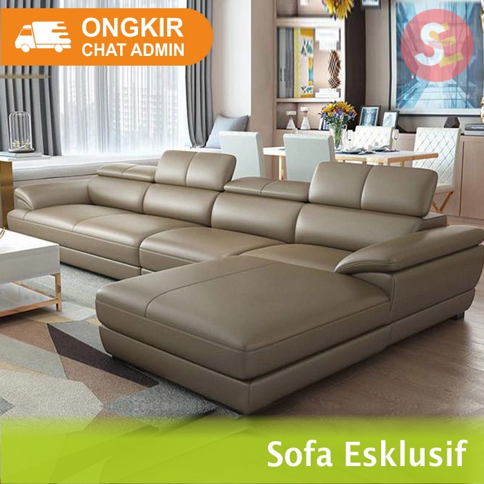 SOFA PREMIUM | SOFA L ELEGANT | SOFA L FULL KULIT | SOFA L CUSTOM