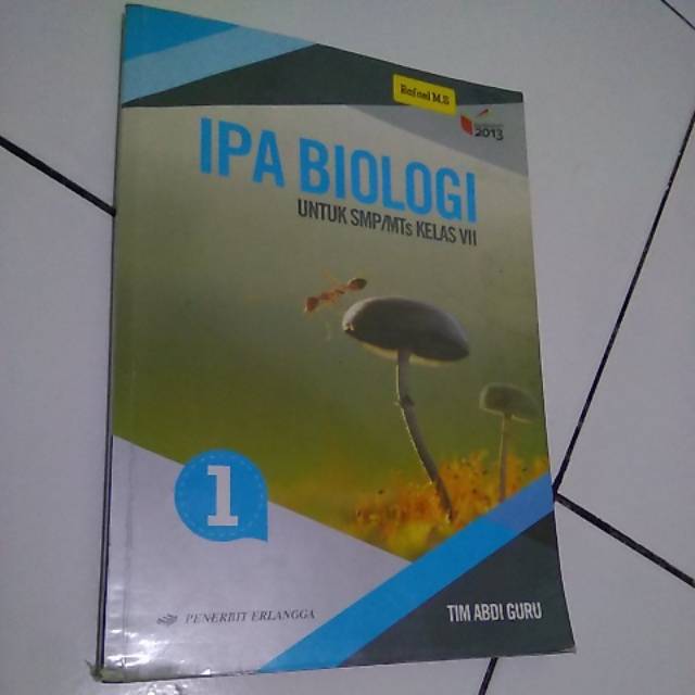 Buku Pelajaran Ipa Biologi Untuk Smpmts Kelas Vii