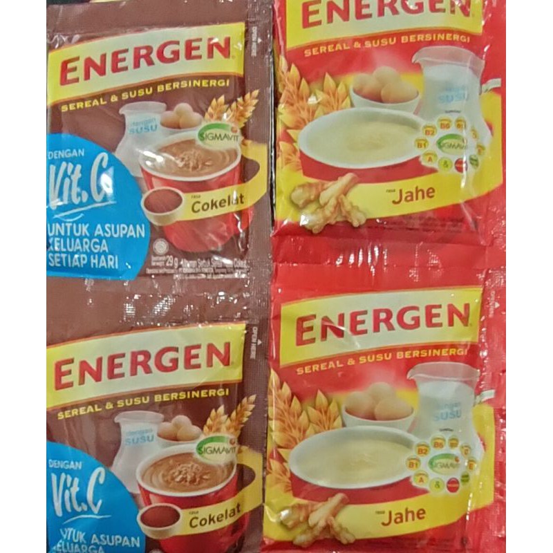 

energen sereal 1 renteng (10 sachet)