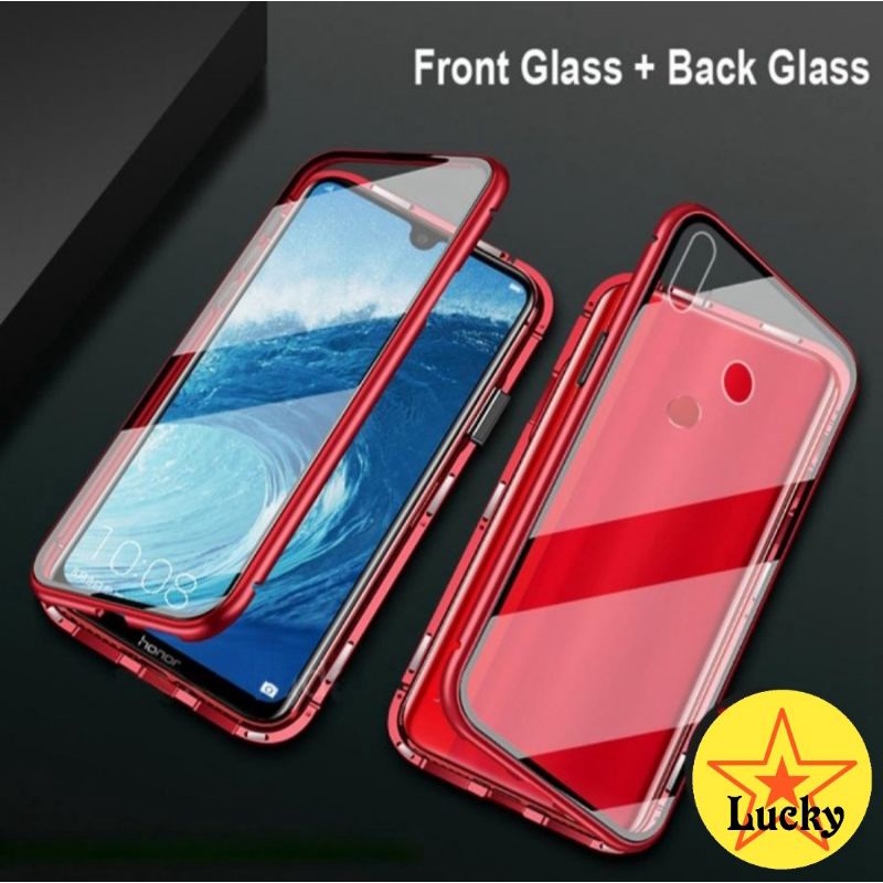 [SLS] Huawei Nova 3i nova3i Double Side Magnetic Case Metal Cover Depan Belakang