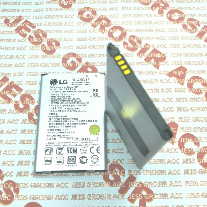 Battery Batre Baterai LG K10 2017 K10 2018 M250N BL-46G1F BL46G1F