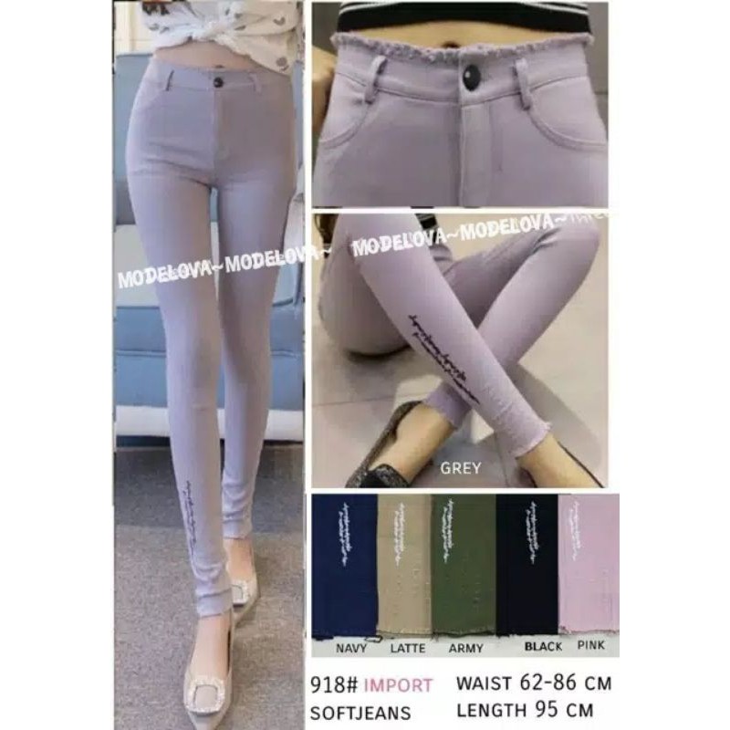 MDLV ~ 918 SOFTJEANS // CELANA JEANS IMPORT // FASHION WANITA IMPORT