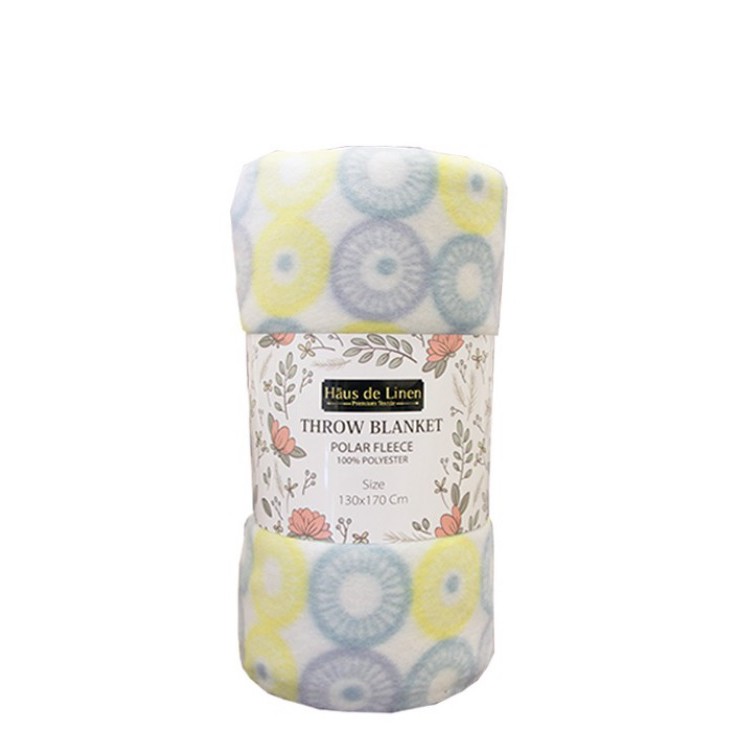 Selimut Microfiber Atria Haus De Linen Throw Blanket