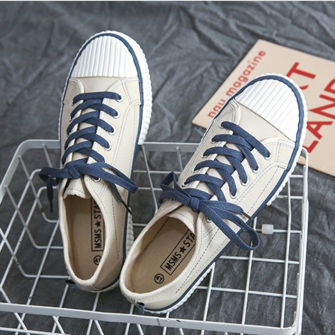 TBIG Sepatu Kanvas Import MMSTAR Fashion Kasual Trendy Kuliah Kerja Murah