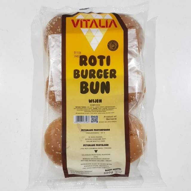 

VITALIA burger wijen 6pc