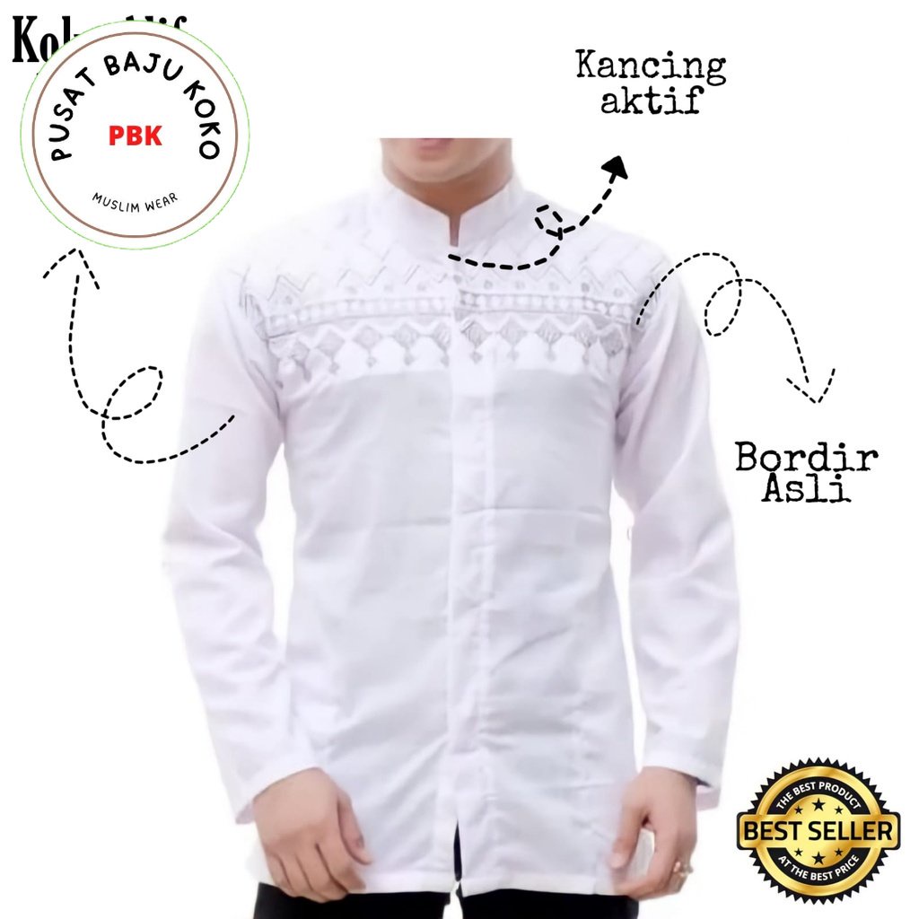 PBK Koko ALIF Koko Katun Toyobo Koko Bordir