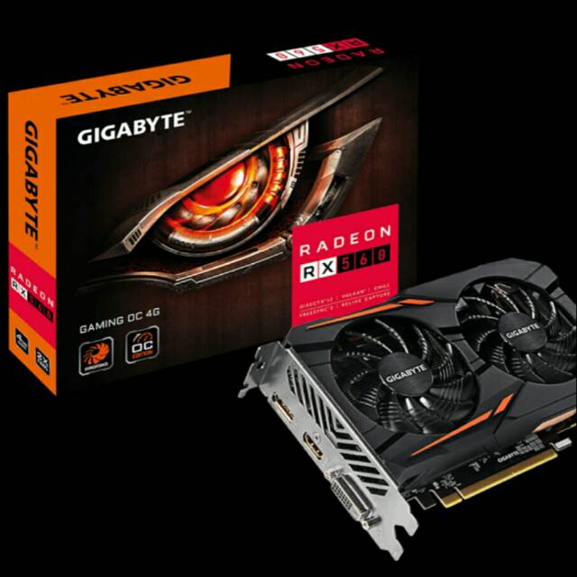 Gigabyte rx 560 4gb OC dual fan
