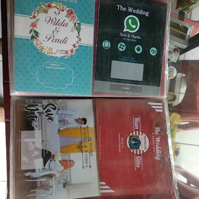 Katalog Undangan Custom Desain