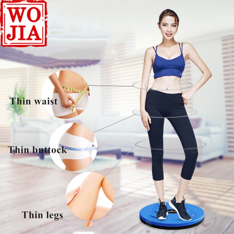 Jogging Magnetic Trimmer [B] Pelangsing Body Plate Waist Twisting Disc