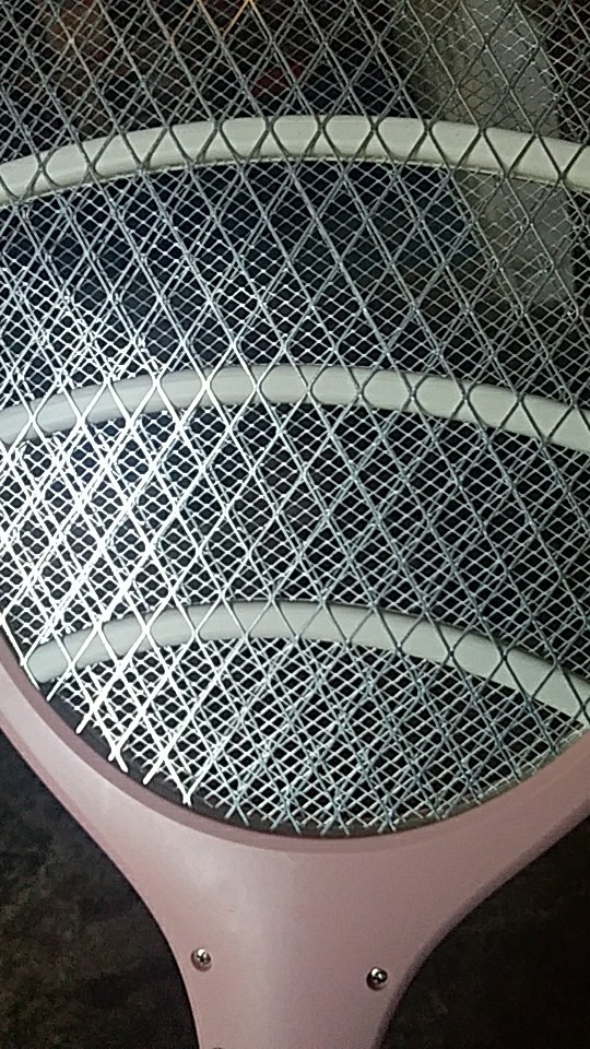 Raket Nyamuk Cas Luby L-3801a + Lampu Indikator Led