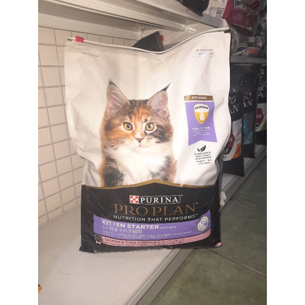 Grab/Gojek Makanan Kucing Proplan Cat Kitten Starter Salmon&amp;Tuna Formula 8kg- Makanan Kucing Anakan Proplan