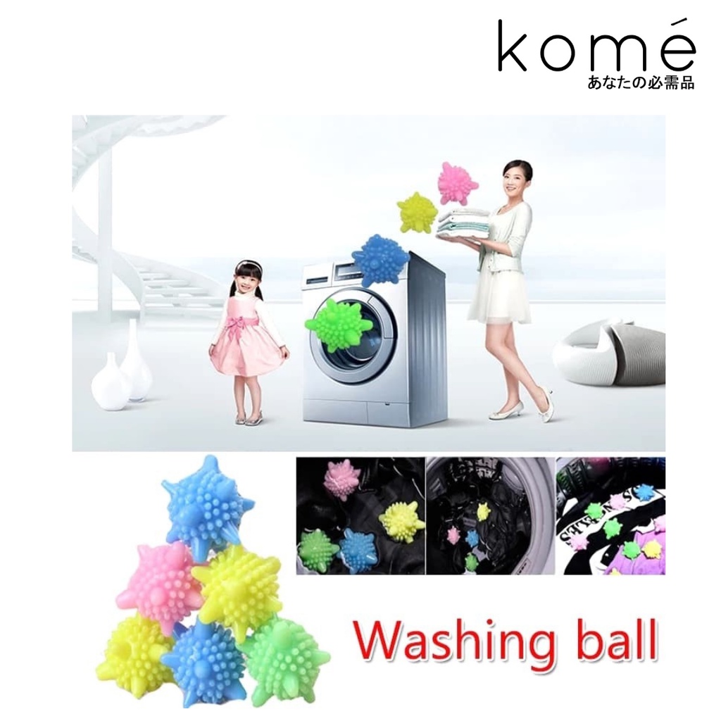 MAGIC LAUNDRY BALL / CLEANING BOLA CUCI PAKAIAN/MESIN CUCI BOLA MAGIC