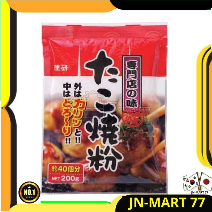 

MAKANAN JEPANG/JAPANESE FOOD/TEPUNG JEPANG TAKOYAKI BALL 200 GR IMPORT