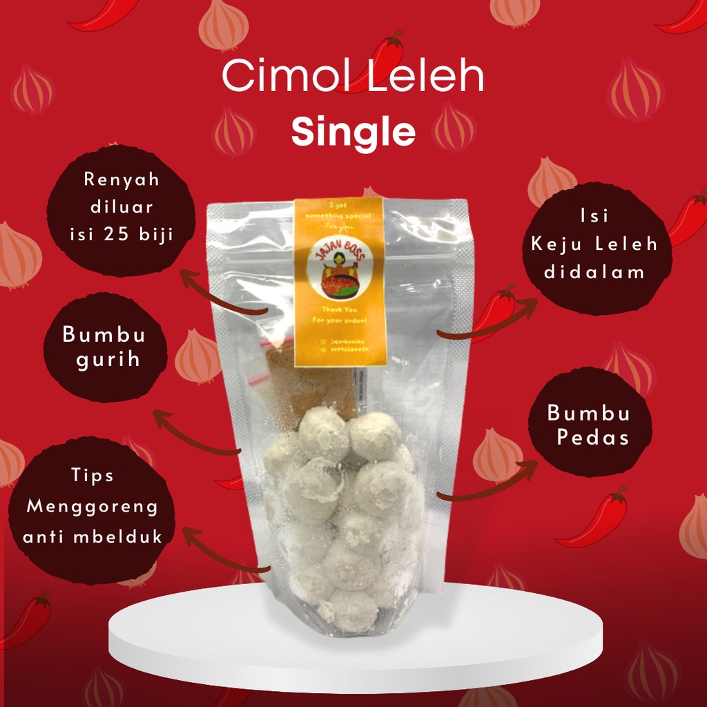 

Cimol Leleh Single Isi 25pcs