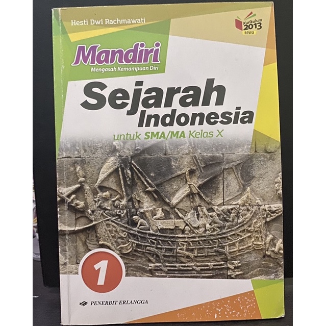 

BUKU MANDIRI SEJARAH INDONESIA KELAS 10