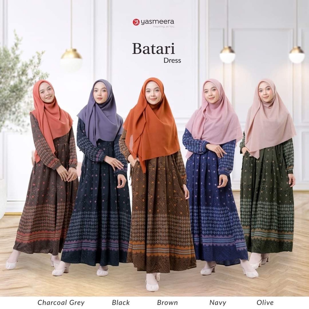Gamis Wanita Yasmeera Batari Dress