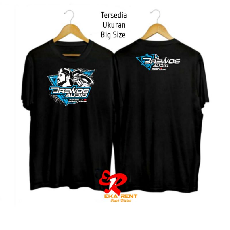 Baju Kaos Brewog Audio