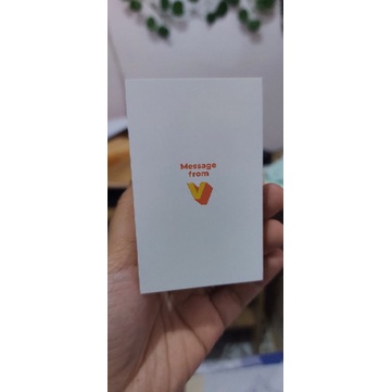 V/Taehyung Message Card MC Butter Album