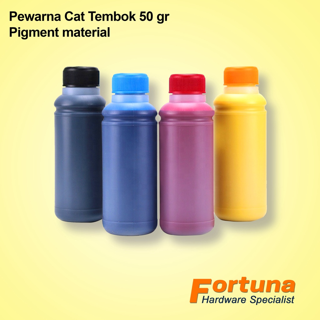 FORTUNA Pewarna Cat Tembok / Pigmen Waterbase 50 gram