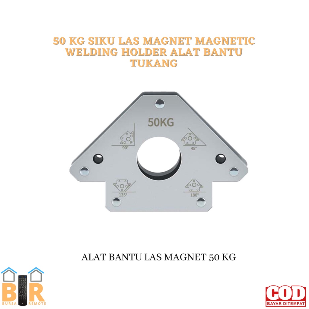 Siku Las MAGNET MAGNETIC Welding Holder Alat Bantu Tukang 50KG